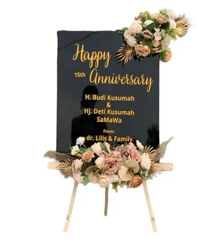 Papan Bunga Akrilik Argomulyo
