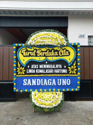 Papan Bunga Duka di Argomulyo