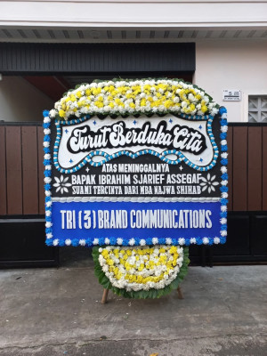 Papan Bunga Duka di Argomulyo